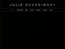 Tablet Screenshot of baudrimont.com